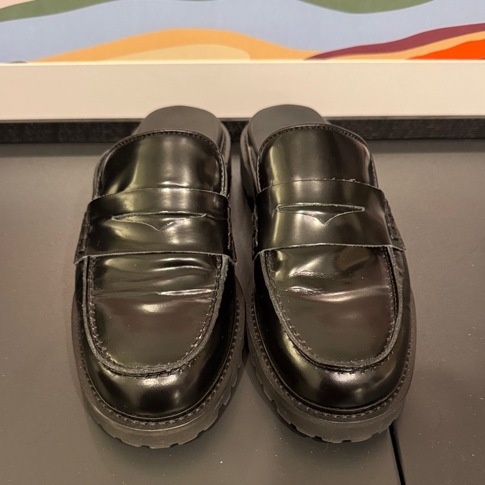 Thursday Boot Co Women’s Black Penny Mule, Size 8